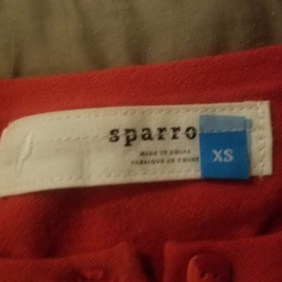 Sparrow Red Cardigan - Picture 2 of 3
